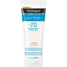 Neutrogena Sun Fresh Protetor Solar Corporal, FPS 70, 200ml
