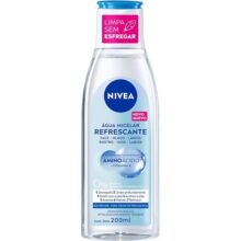 NIVEA Água Micelar Solução de Limpeza 7 em 1 200ml – Fórmula poderosa que oferece 7 benefícios de cuidado facial em um produto: limpa, hidrata, suaviza, tonifica, demaquila, acalma e refresca