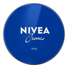 NIVEA Creme Hidratante Lata 145g, Hidratação Profunda 24h, Corporal, Multibenefícios, Todas as Peles