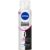 Nivea Desodorante Antitranspirante Aerossol Invisible Black & White Clear 150ml – Proteção Prolongada De 48h, Cuidado Suave E Ação Antibacteriana