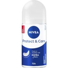 NIVEA Desodorante Roll-on Protect & Care 50ml – Cuidado e Proteção por 72h com o melhor do NIVEA creme