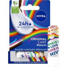 NIVEA Hidratante Labial Original Care Orgulho 4,8g