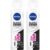 NIVEA Kit Desodorante Aerossol Black & White Clear 150ml – 2 Unidades, Nivea, pacote de 2