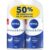 NIVEA Kit Desodorante Antitranspirante Roll On Protect & Care 50ml