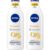 NIVEA Kit Loção Hidratante Firmador Q10 + Vitamina C para Todos os Tipos de Pele 400ml
