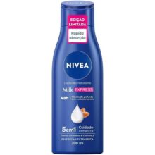 NIVEA Loção Deo-hidratante Milk Express Pele Seca a Extrasseca 200ml