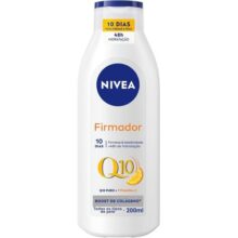NIVEA Loção Hidratante Firmador Q10 + Vitamina C Todos os Tipos de Pele 200ml – Sua pele com mais firmeza e mais elasticidade em 10 dias, ainda hidratada e cheia de brilho, livre de flacidez