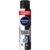 NIVEA MEN Desodorante Antitranspirante Aerossol Invisible Black & White 200ml – Proteção eficaz de 48 horas contra suor e mau odor, elimina 99,9% das bactérias e evita manchas em roupas