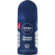 Nivea Men Desodorante Antitranspirante Roll-on Original Protect 50ml, Proteção 72h, Frescor Duradouro, Controle Do Suor E Odor