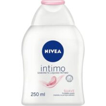 Nivea Sabonete Líquido Íntimo Suave 250ml – Mantém O Ph Natural, Com Extrato De Camomila, Limpeza Suave, Sem Corantes, Testado Dermatologicamente E Ginecologicamente
