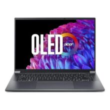 Notebook Acer Swift Ultra 7-155H 32GB SSD 512GB GeForce RTX 4050 Tela OLED 14,5” WQXGA+ W11 – SFX14-72G-74LP