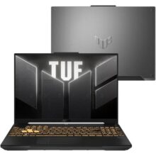 Notebook ASUS TUF Gaming F16 FX607VU RTX4050 Intel Core 5 210H 16Gb Ram 512Gb SSD Windows 11 Tela Nível IPS 16″ LED 144Hz Gray – RL053W