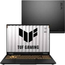 Notebook ASUS TUF Gaming F16 Intel Core i7 RTX 5050 16 GB 512 GB SSD 16.0” FHD Jaeger Gray – FX608JHR-RV016W