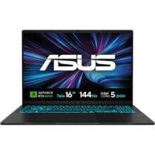 Notebook ASUS V16 V3607VU NVIDIA RTX 4050 Intel Core 5 210H 8Gb Ram 512Gb SSD Linux KeepOs Tela 16″ LED Nível IPS 144Hz Preto – RP296