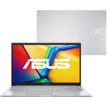 Notebook ASUS Vivobook 15 X1504VA Intel Core i5 1334U 4 GB Ram 256GB SSD Windows 11 Home Tela 15,6″ LED FHD Silver – NJ1