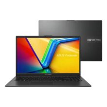 Notebook Asus Vivobook Go 15 E1504 Amd Ryzen 5 7520u 8gb Ram 256gb Ssd Linux Keepos 15,6” Fhd Black E1504fa-nj731