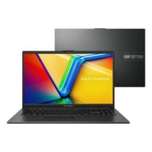 Notebook ASUS VivoBook Go 15 E1504FA AMD Ryzen 5 7520U 8GB RAM 512GB SSD Tela 15.6″ FHD KeepOS Preto – E1504FA-NJ732