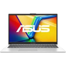 Notebook ASUS Vivobook Go 15, Intel Core i3 N305, 8GB, 512GB SSD, W11 Home, Tela 15.6″ FHD, Cool Silver – E1504GA-NJ435W