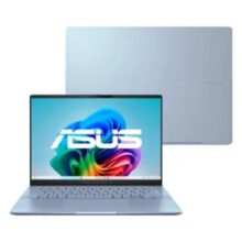 Notebook Asus Vivobook S14 OLED S5406SA Intel Core Ultra 7 256V 16GB RAM 512GB SSD WINDOWS 11 Home Tela 14″ Fhd 120hz Blue – PP218W