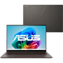 Notebook ASUS Zenbook S 14 OLED Core Ultra 7, 16GB, 1000 GB, Tela 14″, W11 Home, Zumaia Gray – UX5406SA-PZ176W
