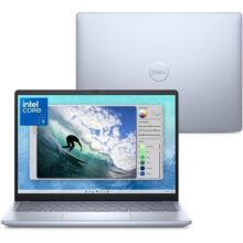 Notebook Dell Inspiron I14-I120U-M20 14″ FHD+ Intel® Core™ 5 120U 16GB 512GB SSD Windows 11 Prata Gelo