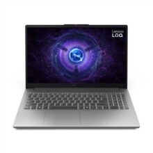 Notebook Gamer Lenovo LOQ E Core i5-12450HX, 8GB, 512GB SSD, RTX 3050 6GB, 15.6″ 144Hz, Linux 83MES00100