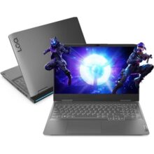 Notebook Gamer Lenovo LOQ Intel Core i5-12450H 16GB 512GB SSD RTX 2050 15.6″ FHD W11 83EU0001BR