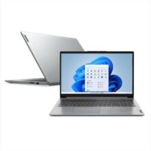 Notebook Lenovo IdeaPad 1 15AMN7 AMD Ryzen 5 7520U 8GB 512GB SSD Windows 11 15.6″ – 82X5000NBR Cloud Grey