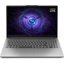 Notebook Lenovo LOQ-e 15IAX9E Intel Core I7-12650HX 16GB 512GB SSD RTX 4050 Linux 15.6″ – 83MES00200 Luna Grey