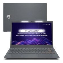 Notebook Positivo Vision C14 Lumina Bar Celeron 8gb 256gb Emmc Tela 14 Polegadas Hd Antirreflexo Linux Tecla Link – Cinz
