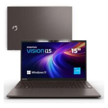 Notebook Positivo Vision I15 Lumina Bar Core I3 11th 8gb 512gb Ssd Tela 15 Polegadas Full Hd Antirreflexo Windows