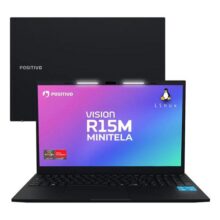 Notebook Positivo Vision R15m Amd Ryzen 7-5825u Linux 8gb Ram 256gb Ssd Wi-fi 6 Tela 15 Full Hd Ips Antirreflexo – Permite Upgrade De Memória Ram E Ssd – Preto