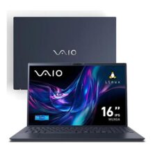 Notebook Vaio Fe 16 Intel Core I5-1334u Linux, 32gb Ram 512gb Ssd Tela 16 Ips Wuxga Antireflexo – Cinza Grafite – Vjfe62f11x-b0111h – Permite Upgrade De Memória Ram E Ssd