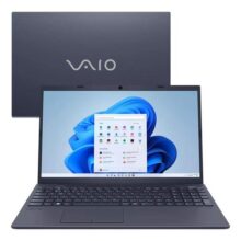 Notebook VAIO FE15 Intel Core i5 12th 16GB 512GB SSD Tela 15,6” Full HD Antirreflexo Windows 11 Home Cinza Grafite B2621H