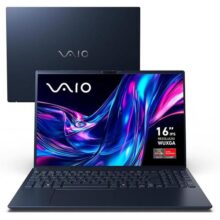 Notebook VAIO FE16 AMD® Ryzen 7-5825U Linux 32GB RAM 512GB SSD 16″ IPS WUXGA Antirreflexo – Cinza Grafite