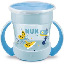 NUK Copo Mini Magic Cup 360º Com Alça Evolution 160Ml – Boy Azul