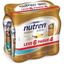 Nutren Senior Baunilha Suplemento Alimentar 200ml cada Leve 6 Pague 4