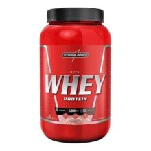 Nutri Whey Protein Morango Pote 900g Integralmédica