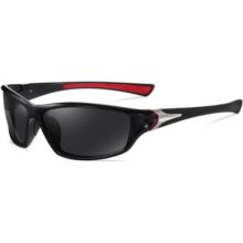Óculos de Sol Masculino Preto Polarizado Esporte Ciclismo Corrida UV400