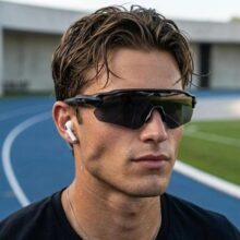 Óculos Esportivo Ciclismo Bike Baixa Corrida Pace Proteção Uv400 Pedal Beach Tennis Tenis Futevolei Ftv Preto Baixa