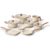 Oikos – Jogo Com 8 Panelas Antiaderentes De Revestimento Cerâmica Com Tampa De Vidro Terrara Bege Com 5 Camadas