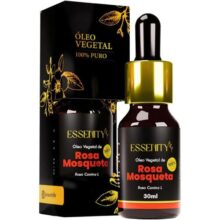 Óleo de Rosa Mosqueta 100% Puro Natural & Prensado a Frio | Óleo Vegetal Carreador Para Pele Cabelo e Unhas – 30 Ml – ESSENITY