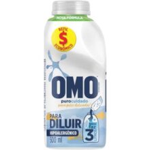 OMO Puro Cuidado Sabão Líquido Refil 500ml