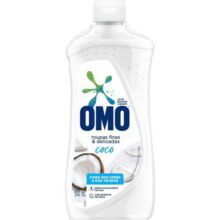 Omo Roupas Finas E Delicadas – Sabão Líquido Coco 900ml