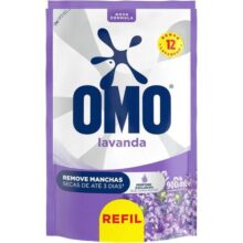 OMO Sabão Liquido Refil Lavanda Edição Especial 900Ml Omo