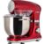 Oster Batedeira Planetária Digital, Bowl Inox, 5L, 110V, Vermelha, 1000W, OBAT911