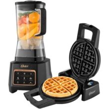 Oster Kit Liquidificador Xtreme Mix e Máquina de Waffle Oster – 220V