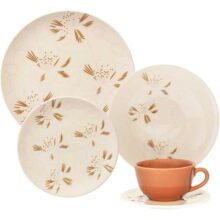 Oxford Aparelho De Jantar 20 Peças Unni Orquidea