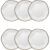 Oxford Conjunto com 6 Pratos de Sobremesa 21,5cm Ryo Maresia