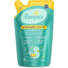 PAMPERS REFIL SABONETE LÍQUIDO GLICERINA 350ml